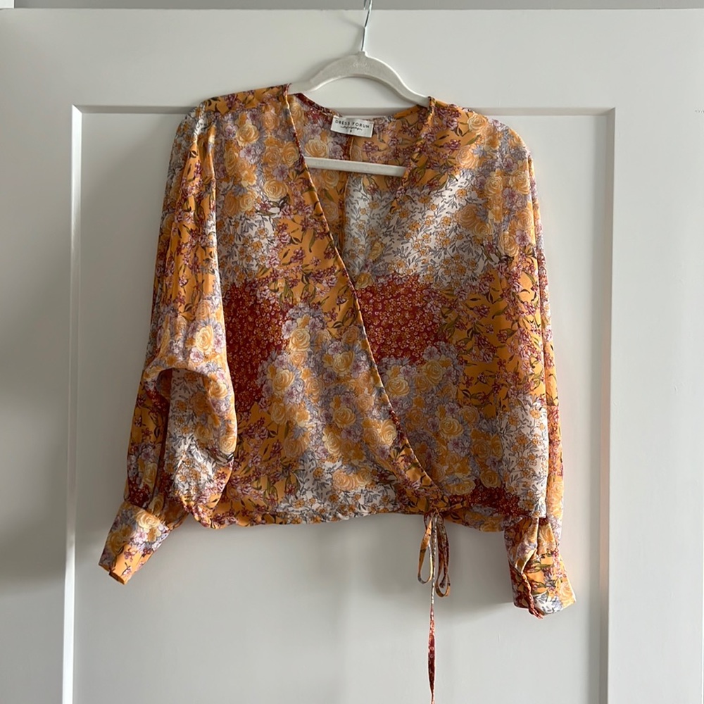Floral Blouse by Dress Forum